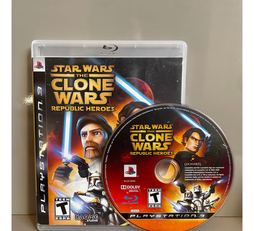 Star Wars The Clone Wars Republic Heroes Ps3 Sem Riscos (Usado)