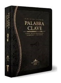 Biblia De Estudio Palabra Clave Piel Con Diccionario He. Gr.