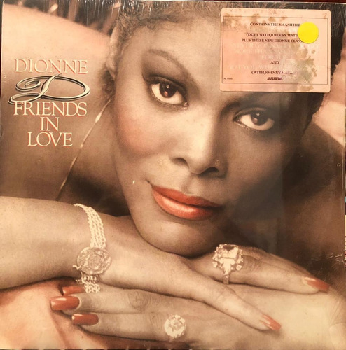 Disco Lp - Dionne Warwick / Friends In Love. Album