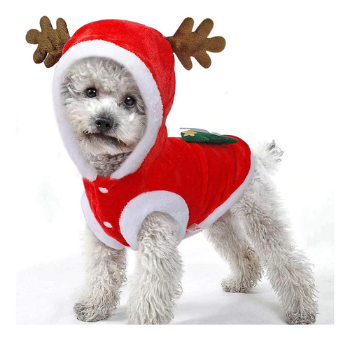 2 Disfraz De Navidad For Perro Mascota Ropa For Perros