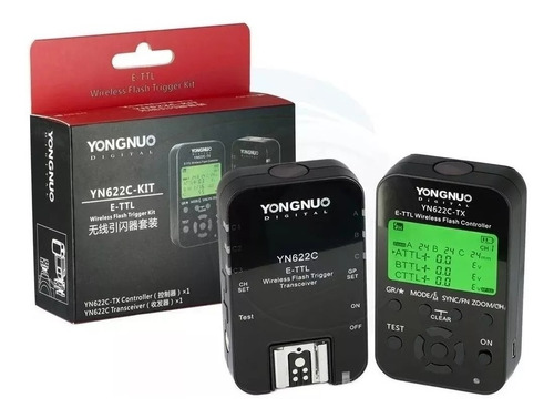 Rádio Flash Yongnuo Yn 622c Tx E-ttl Yn 622c Kit Para Canon