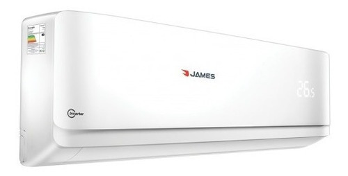 Aire acondicionado James  split inverter  frío/calor 18000 BTU  blanco 220V AAM-18FCO-INV