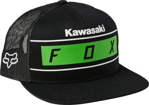 Gorra Fox Racing Kawasaki Stripes Hat #29019-001