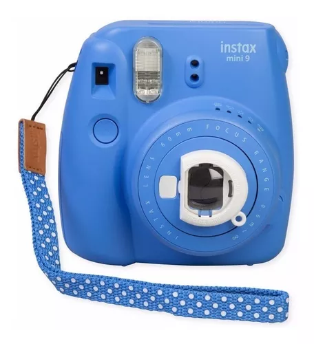 Cámara Fujifilm Instax Mini 9 Azul Cobalto