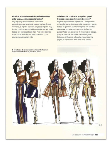 Imagen 4 de 6 de Diseño De Moda Cuaderno De Bocetos / Sharon Rothman