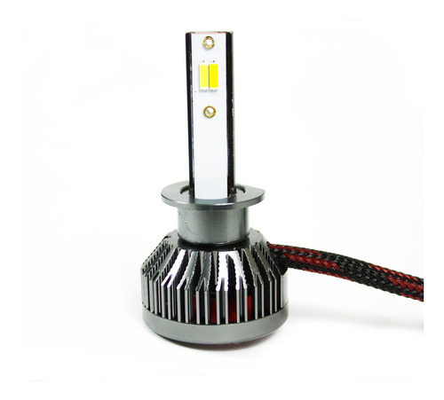 Imagen 2 de 7 de Kit Focos Delant Gt Led Tricolor H1 880 9005 9006