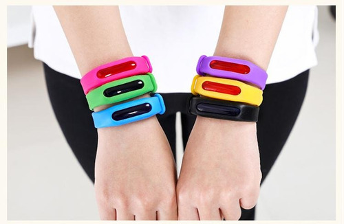10 Pulseras Repelente Mosquitos Zancudos Moscos Silicon Agua