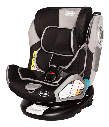 Silla Para Carro Bebe 360º Bebesit 0 M+ A 12 Años Isofix