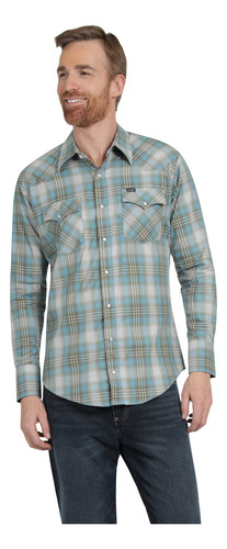 Camisa Vaquera Wrangler 112360300 Regular Fit Caballero