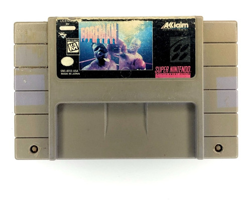 Foreman For Real - Juego Original Para Super Nintendo