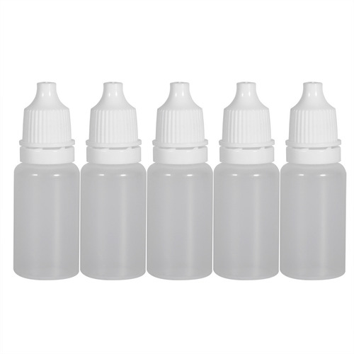 Botella P/líquido De Ojos, De Plástico, Vacía, 10 Ml, 50 Pzs