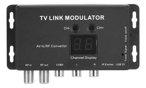 Tm70 Uhf Tv Link Modulador Convertidor Av A Rf Extensor