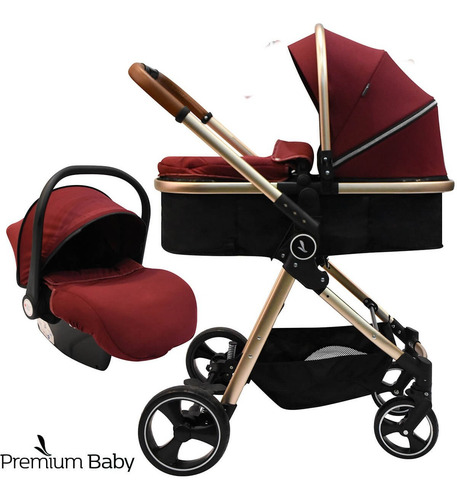Imagen 2 de 7 de Cochecito Travel System Premium Baby Mike 3-1 Maternelle