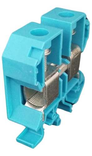 Conector Borne Passagem 35mm² 125a 800v Sak 35 En Pa Conexel Cor Azul