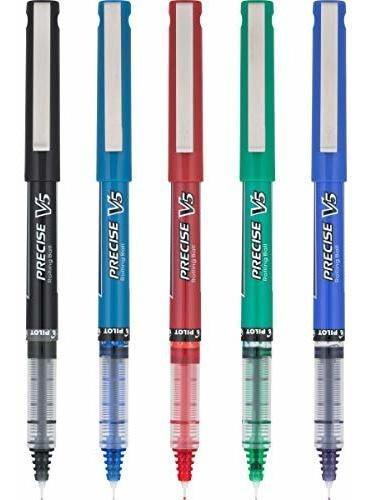 Imagen 4 de 5 de Bolígrafos Pilot Precise V5 Rolling, Con Tapa, Punta Extra