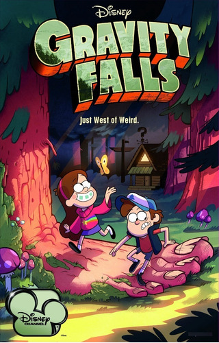 Poster Gravity Falls 40x70 Vinilo Premium