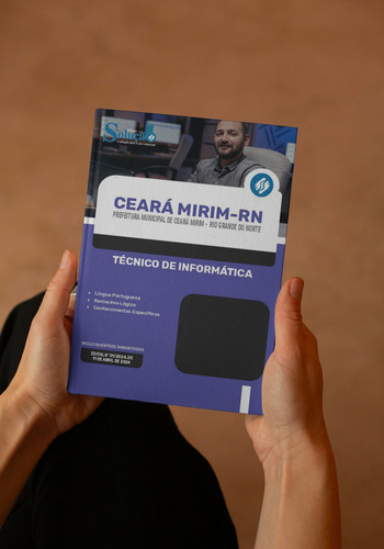 Apostila Ceará Mirim Rn 2024 - Técnico De Informática - Editora Solução