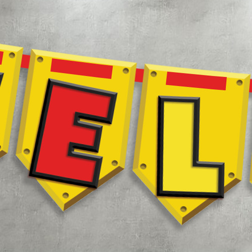 Banner Feliz Cumple Mario Bros