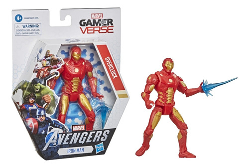 Marvel Avengers Gamer Verse Figura Iron Man 16cm Hasbro 