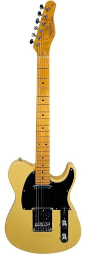 Guitarra elétrica Tagima TW Series TW-55 de  choupo butterscotch com diapasão de bordo