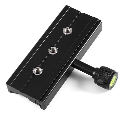 Placa De Fixação De Liberação Rápida, Adaptador Preto Qr-120