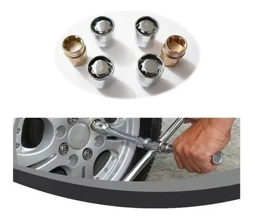 Pernos Tuercas Seguridad Rines Llantas Chery Nice