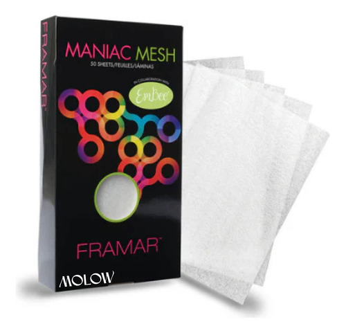 Framar Maniac Mesh 50 Laminas Para Coloración