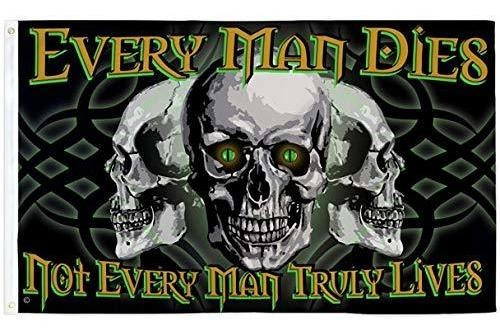 Bandera Piratas Az Flag Pirate Every Man Dies Flag 3' X 5' -