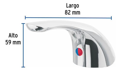 Maneral Plástico De Repuesto Para Monomando Mp-419, Basic