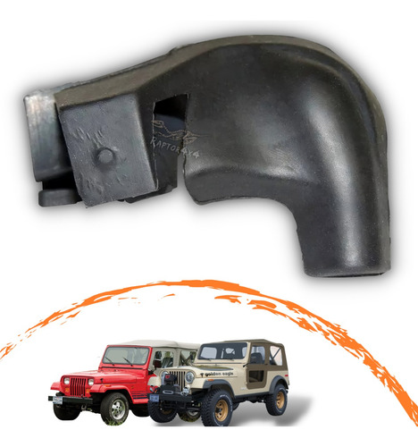 Empaque Toldo Duro Parabrisas Izq. Jeep Wrangler Cj Yj 87-95