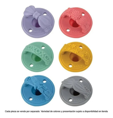 Chupón De Silicón Núby Soother Varios Modelos 1 Pieza