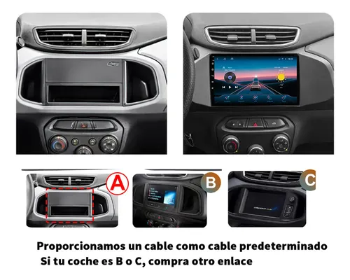 Estéreo 2+32g Para Chevrolet Onix 2012-2019 Gps Carplay
