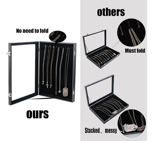 Organizador Vertical De Collares Kanwoder, Almacenamiento De