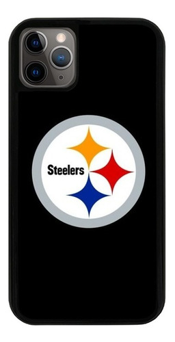 Funda Uso Rudo Tpu Para iPhone Pittsburgh Steelers Nfl 