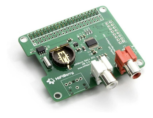 Tarjeta De Audio Hifiberry Dac+ Rtc Para Raspberry Pi 3+/2