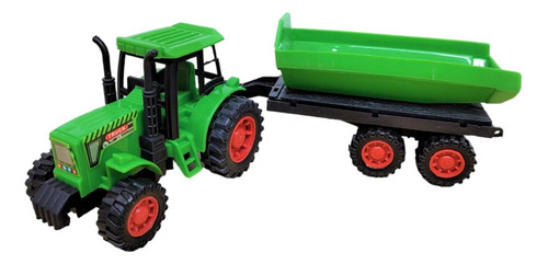 Tractor Chico Con Aclopado A Friccion Jeg Fd18338-17