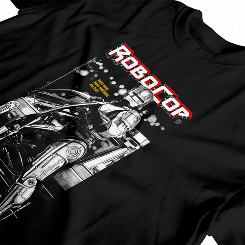 Imagen 2 de 6 de Remera Algodón Robocop 5