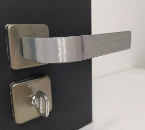 Fechadura Para Porta Banheiro Wc Modena Alumínio Mgm