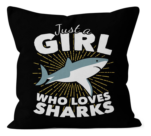 Hiwx Just A Girl Who Loves Sharks Shark Lover Funda De Almoh