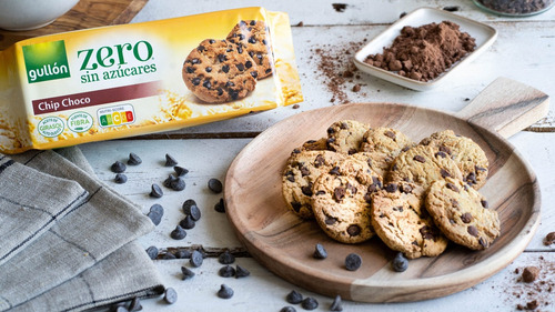 Imagen 3 de 3 de Galletitas Gullon Sin Azucar Chip Choco 150 Gr Importadas