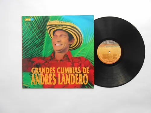 Andres Landero Y Su Conjunto Grandes Cumbias Lp Vinilo 1995 (Usado)