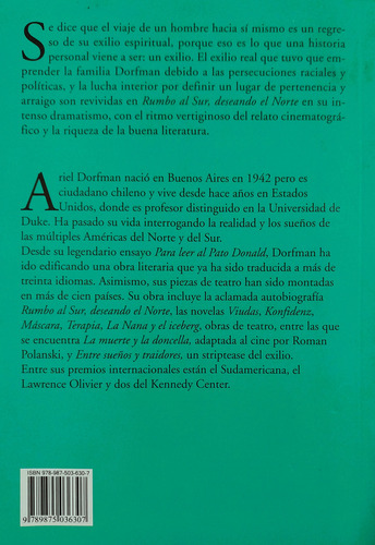 Rumbo Al Sur, Deseando El Norte - Ariel Dorfman