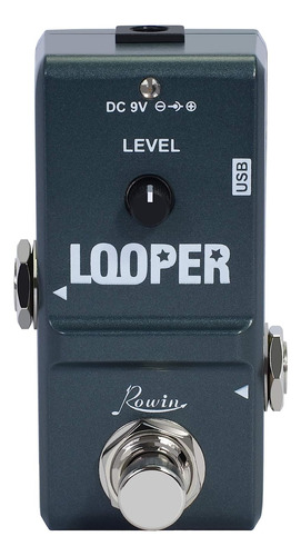 Rowin Tiny Looper - Pedal De Efecto De Guitarra Eléctrica, 1