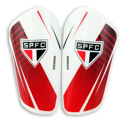 Caneleira Infantil São Paulo Estádios Original Licenciada Nf M Branco/vermelho