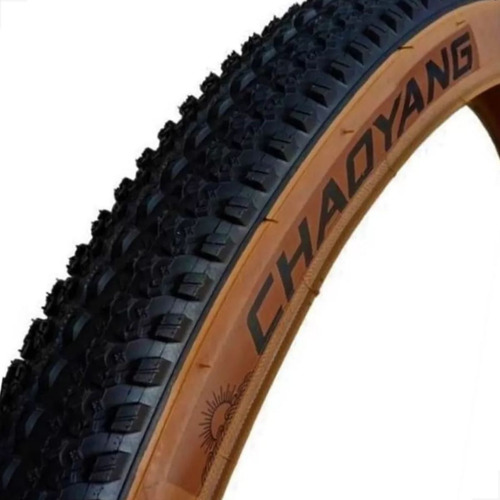 Pneu Aro 29x2.20 Faixa Marrom Chaoyang Victory Banda Leve