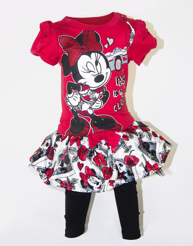 Conjunto Minnie Mouse Para Bebé 2 Pzas. Disney Baby