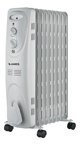 Radiador De Aceite James Re 2000 Blanco - Laser Tv