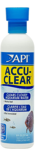 Accu-clear 237ml Aclarador Agua Acuario Pecera Peces Plantas