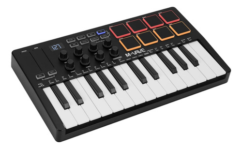 Controlador M-vave Smk-25 Midi 25t De 8 Almohadillas - Usb/d