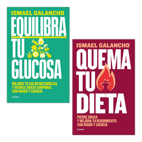 Pack Equilibra La Glucosa Y Quema Tu Dieta - Ismael Galancho